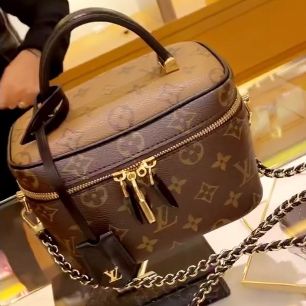 It’s a new Louis Vuitton bag with a box. It’s hard but I got to let it go